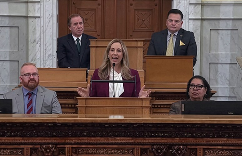 Mikie Sherrill, budget address
